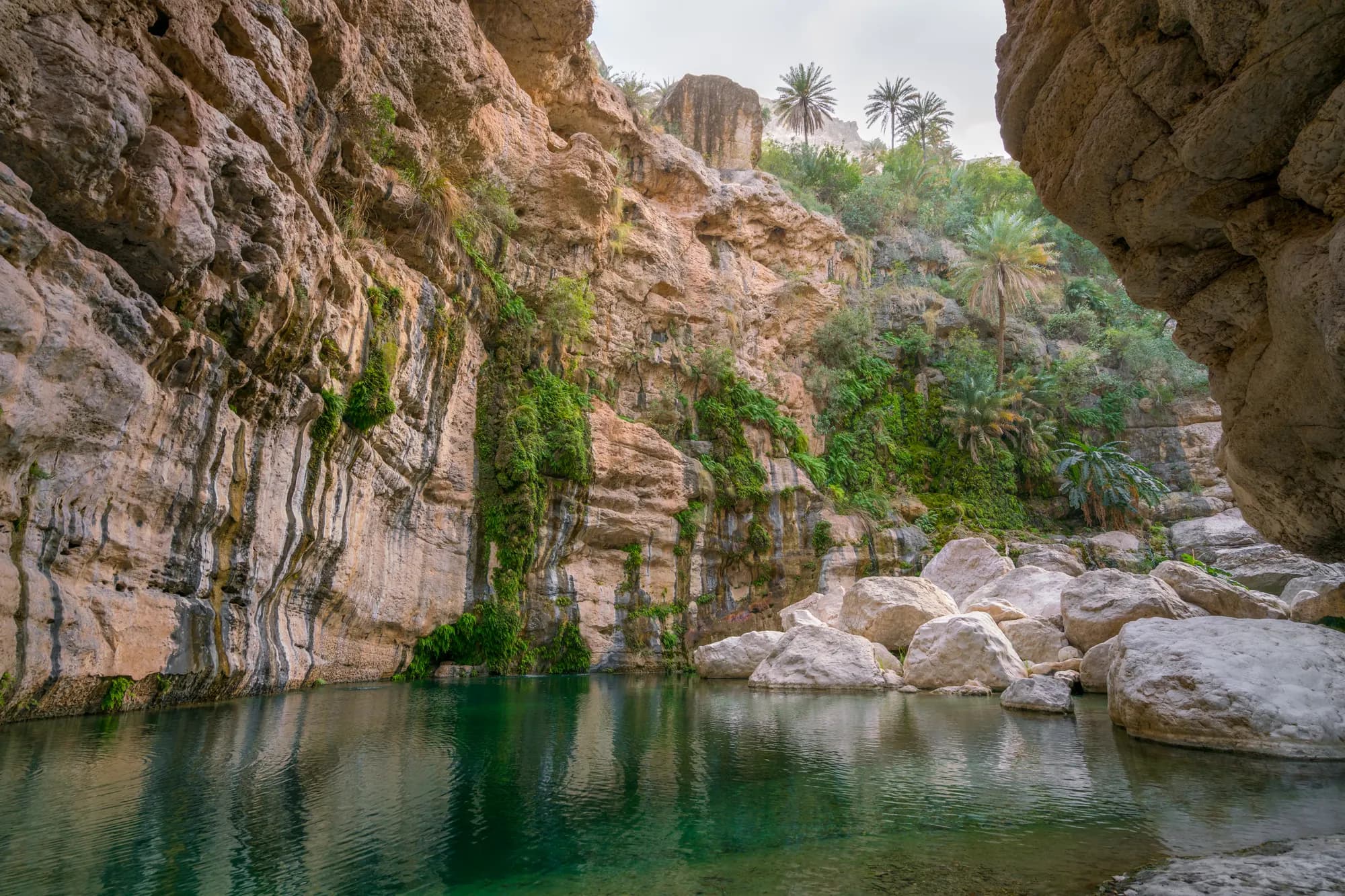 Oman, and the months the mountains are kind